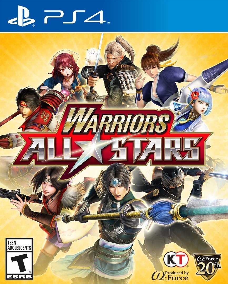 Warriors All-Stars PS4 Game Cover - Photo Credit: Koei Tecmo / Omega Force via Amazon