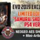 Neo Geo AES EVO Dogtag Edition of Samurai Shodown for PlayStation 4 - Photo Credit: EVO / SNK